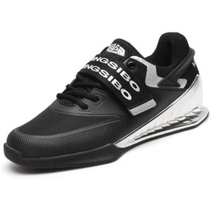 Weight Lifting Shoes for Heavy Weightlifting Gym Powerlifting for Crossfit Lifting Training Footwear for Men Squat with Rubber Non-Slip Sole 9.5 Weight Lifting Shoes for Heavy Weightlifting Gym Powerlifting for Crossfit Lifting Training Footwear for Men Squat with Rubber Non-Slip Sole 9.5