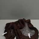 Fuloon Waterproof Seat Cushion Covers 6 PCS, Stretch Jacquard Chair Seat Covers Washable Dining Room Seat Slipcovers Removable Kitchen Chair Protector (6, Waterproof-Chocolate)