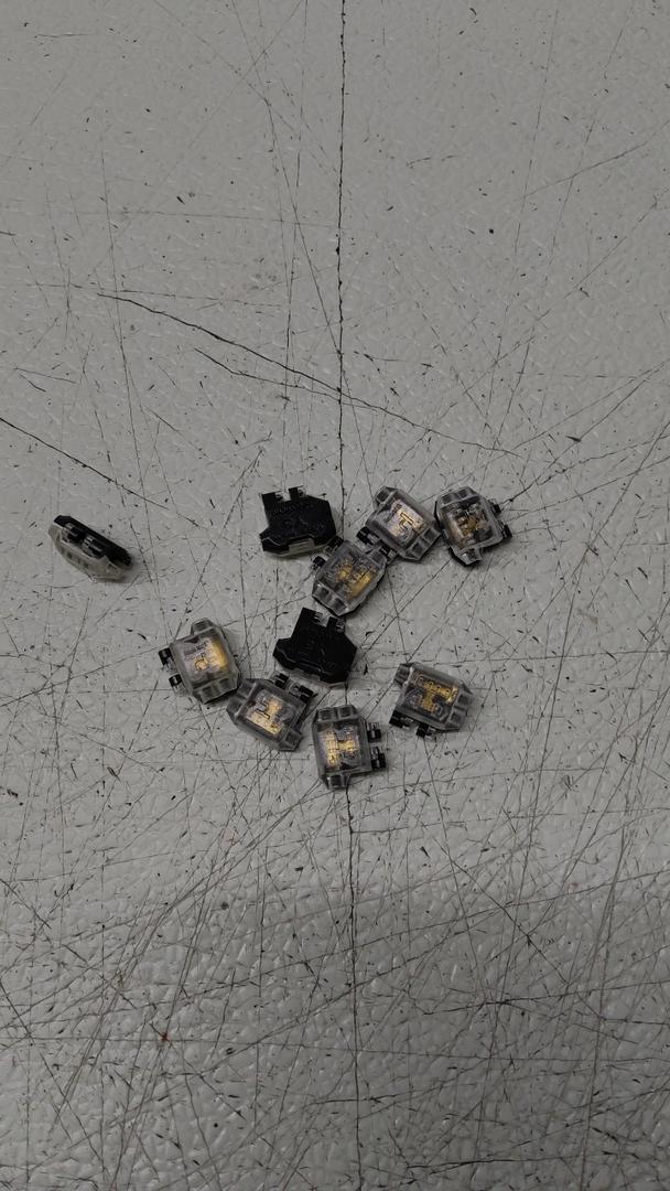Nicelux Y3 Compact Electrical Wire Connectors for T-tap Connection, 1 to 1 Conductor Self-Stripping Splice Terminals,Vehicle,LED Lighting,Sensor,Speaker,Display,10 Pack Clear