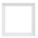 Pixy Canvas Floater Frame 13x13 for 3/4 (0.75) inch Deep Canvas Paintings/Canvas Prints/Wood Canvas Panels/Wall Art/Wall Decor/Home Decor/Artwork (White, 13 x 13 inch, Square)
