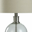 Stylecraft Gray/Light Gray Table Lamp