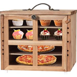 Cake Pie Safe,Pie Safe with Adjustable Shelf,Cake Carrier Storage Container for Dessert Food Travel, Family Dinners, Holidays,Baking Party Cake Pie Safe,Pie Safe with Adjustable Shelf,Cake Carrier Storage Container for Dessert Food Travel, Family Dinners, Holidays,Baking Party