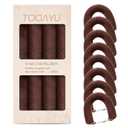 Heatless Curls Overnight Set - Jumbo Overnight Hair Curlers to Sleep In, Soft Velvet Hair Rollers for Women, No Damage Curls Styling Tools 8pcs