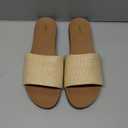 Soda SANDALS NATURAL COLOR SIZE 9.5 WOMENS