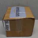 BangQiao 8 Pack 8.00 inch and 5.90 inch White Plastic Shallow Plant Pot, Octagon Bowl Planter Container with Pot Tray for Succulents, Cactus