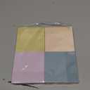 [1000 Sheets] Clear Sticky Notes, 3x3 inch Pastel Color Waterproof Sticky Notes in 7 Vintage Colors for School and Office Supplies, Bible Tabs