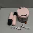 Kids Karaoke Machines for Girls, Mini Karaoke Speaker with 2 Wireless Microphones, Presents for Kids Ages 4-12, Stocking Fillers Gifts For Boys Girls 4, 5, 6, 7, 8, 9, 10, 11 Year Old (Pink)