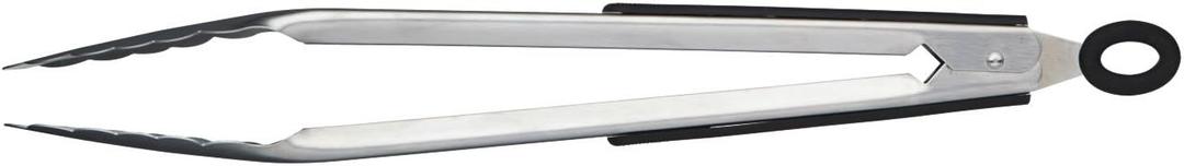 MasterClass Heavy Duty Stainless Steel Kitchen Tongs with Soft Grip, 30 cm (12'')