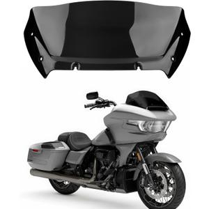 9" Windshield, Windscreen Air Deflector Compatible for Harley Road Glide CVO FLTRXSE 2023-2024(Black)