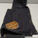 Milwaukee Leather DM2238 Men's Classic Black Denim Club Style Vest with Snap Button Closure Size XL
