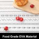 Cooyes Drawer Liner Shelf Liners for Kitchen Cabinets Refrigerator Liners Waterproof & Oil-Proof Kitchen Cupboard Liner Drawer Mats EVA Material Non Adhesive Fridge Liner for Shelves (17.7"W x 78.7"L, White)