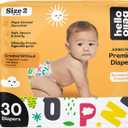 Hello Bello Premium Baby Diapers Size 2, 30 Count of Disposable, Extra-Absorbent, Hypoallergenic Baby Diapers with Snug and Comfort Fit, Alphabet Soup