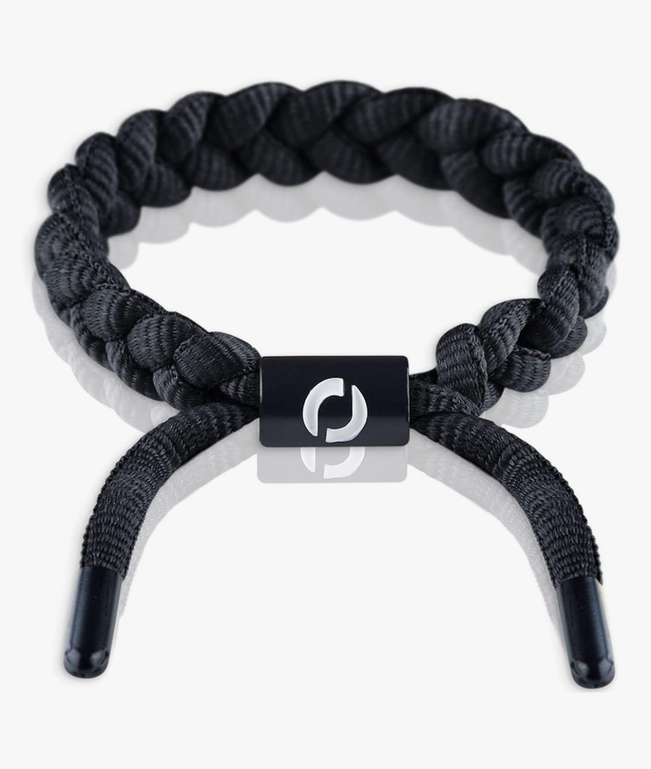 Black Paracord Bracelet for Men | Adjustable Gift for Him | Black Clasp Color 1