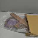 Blayvorn Easter Standing Wooden Cross with Base, Crown of Thorns and Purple Cloth, 16.5" Altar Table Cross Decor for Lent Holy Week Church Display, Christian Religious Decoration