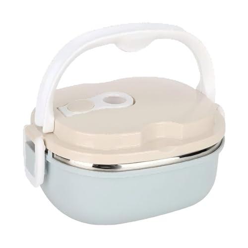 Hbrjtds 900ml Insulated Lunch Box for Hot & Cold Food - Portable Stackable 304 Stainless Steel Adult Bento Container - Ideal for Office, Outdoor, Travel