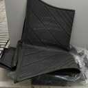 3W Tesla Model Y Juniper Floor Mats(not for Standard), Rear Cargo Liner, Custom Fit 2025 2026 Model Y Acecessories, TPE All Weather Odorless Non-Slip, Black