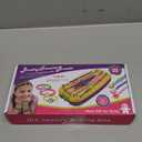 Friendship Bracelet Making Kit Toys, Ages 7 8 9 10 11 12 Year Old Girls Gifts Ideas, Birthday Present for Teen Girl, Arts and Crafts String Maker Tool, Bracelet DIY, Kids Travel Activity Set (Yellow)