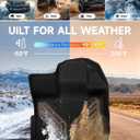 Floor Mats Fits 2015-2026 Ford F-150, 2022-2025 Lightning, SuperCrew All-Weather Protection Premium Color TPE Truck mats Protector Easy Clean Anti-Slip Truck Liners