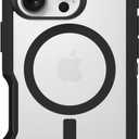 OtterBox iPhone 16 Pro Defender Series XT Clear Case - Dark Side (Single Unit Ships in polybag) (Dark Side Black)