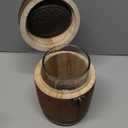 LIGHTEN LIFE 50th Birthday Gifts for Men 16oz,1976 Beer Glass in Barrel Box,50th Birthday Gift Ideas,1976 Pint Glass for 50 Years Old Dad,Husband