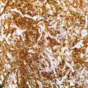 Fulmoon 1 Bag 3 lb/1.35 kg Shredded Paper for Gift Box Crinkle Cut Glitter Shredded Filler Shiny Paper Filler for Gift Wrapping Basket Filling Birthday Wedding Christmas(Gold, White)