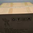 Bar Stools Set of 1, 26" Swivel Counter Height Barstools with Walnut Bentwood Back and Legs, Mid-Century Modern Faux Leather Upholstered Cream Bar Chairs for Kitchen Island, Caf, Dining Room, Beige