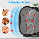 Vibration Plate Exercise Machine for Lymphatic Drainage Weight Loss, Whole Body Workout Vibration Fitness Platform ,Home Training Equipment ,Sport Gym for Weight Loss Fat Burner for Women Men