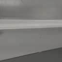 BlindsAvenue Cellular Honeycomb Cordless Polyester Shade, 9/16" Single Cell, Light Filtering, White, Size: 24" W x 48" H