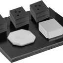 2x2inch Acrylic Magnet Materials, 100Sets DIY Photo Fridge Magnet Supplies for 50 * 50mm Button Maker Machine Press Square