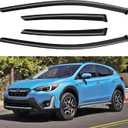 Window Visors Rain Guards for 2018-2023 Subaru Crosstrek & Subaru Impreza Hatchback 17-23, Out-Channel Window Vent Wind Deflectors Visors Shades