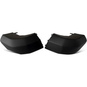 Pair Black Rear Bumper End Cap Compatible with 2007-2014 FJ Cruiser 5246235030 5246335030 TO1105122 TO1104122(Black,Pair)