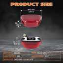 1PCS Red LED Cab Roof Lights for 2014-2023 Dodge Ram ProMaster 1500 2500 3500 Truck Van Clearance Marker Running Lamp Three Rows Red Lens