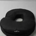 Memory Foam Donut Pillow for Hemorrhoid Seat Cushion Ergonomic for Comfort Sitting, Pain & Pressure Relief for Tailbone, Bed Sores, Postpartum Pregnancy, Butt, Hip