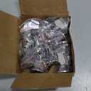 Urban Deco 16PK Table Number Holders Place Card Holders 1.7 Inch Table Card Holders Steel Card Holders for Photos, Food Signs, Memo Notes, Weddings, Restaurants, Birthdays(Silver)