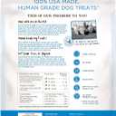 Full Moon Chicken Fillet Healthy All Natural Dog Treats Human Grade Made in USA 48 oz (EXP 09/10/26)