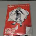 Morph Kids Black And White Striped Suit Costume Halloween Costume For Boys Halloween Costume (Medium)