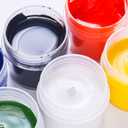 Eternal Moment 36 Pack 6 OZ Plastic Jars Round Clear Cosmetic Container Jars with White Lids, Perfect for Lotion, SlimeCream, Ointments, Makeup, Eye Shadow, Samples, Pot, Travel Storage