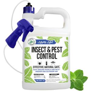 Mighty Mint Gallon (128 oz) Insect and Pest Repellent Peppermint Oil - Natural Spray for Spiders, Ants, and More