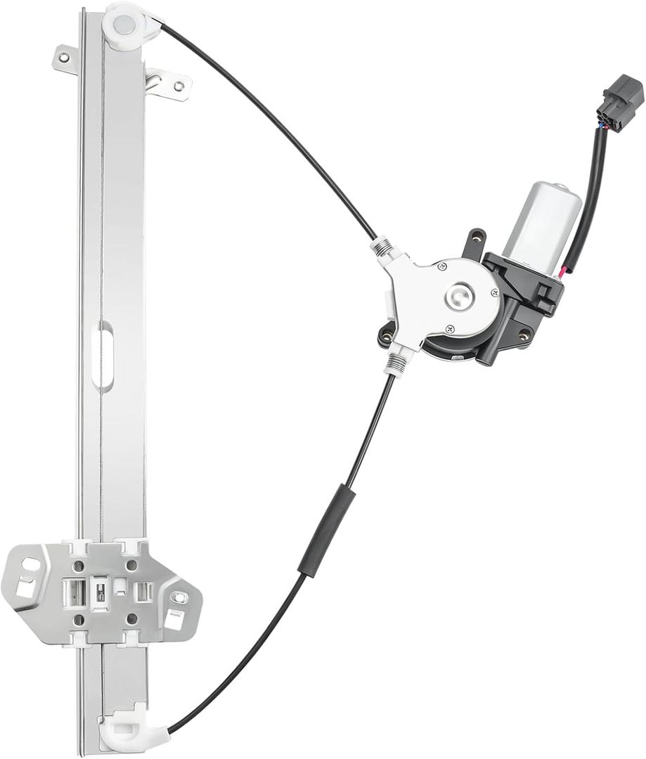 Front Right Passenger Side Power Window Regulator w/Motor Replacement for 2003 2004 2005 2006 2007 Honda Accord Sedan (4-Door Only) Replaces# 741-307