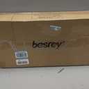 Besrey Kick Scooter for Kids Ages 3-10, 3-Wheel Folding Scooter with Adjustable Height, LED Light Wheels, Extra Wide Deck for Outdoor Activities