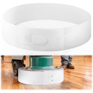 96" Splash Guard for Floor Scrubbers, Universal Scrubber Splash Guards, Adjustable Design Fits Various Machines with Slots, Protects Walls from Water & Chemicals during Scrubbing Stripping (1)