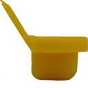 Tire Changer Plastic Insert, Tire Machine Guard, Wheel Rim Edge Protector for Mount Duck Head, Nylon Tyre Demount Fitting Head Part, 6 Front (Upper) + 6 Rear (Lower) Insert Kit/Pack, 1 Pack, 09YCL