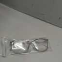 Gaoye Blue Light Blocking Glasses Women/Men, Computer Gaming Fake Eyeglasses Anti UV Ray-Spring Hinge (Transparent grey)
