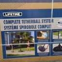 Lifetime 91009 Portable Tetherball System, Black