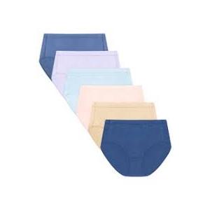 Hanes Women's Pure Comfort Hipster 6Pack