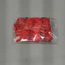 AIMUDI Red Bows 2.5" Satin Bow for Gift Wrapping Twist Tie Bows for Wedding Favors Candy Apples Party Valentine's Day Christmas Decorations - 50 Counts