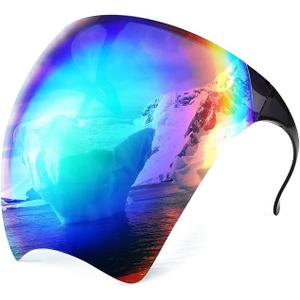 FEISEDY Full Cover Face Visor Protective Glasses Mirror Shield Sunglasses Anti Fog B2781
