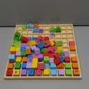 Bigjigs Toys, Wooden Number Counting Tray, Educational Maths Games, Montessori Toys