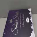 SLEEP SANCTUARY Satin Sheets King Size  4 Piece Luxury Silky Bed Set, Softer Than Silk, 15" Deep Pocket, Cooling & Wrinkle-Free, Moisture-Wicking & Breathable for Hair & Skin (Red)