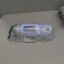 WINSA Glass Tumbler with Lid and Straw, 46 oz Iced Coffee Cup with Handle, Large Water Bottles with Silicone Sleeve, Glass Cup with Straws - Pearl Straw & Drinking Straw BPA Free-Glacier